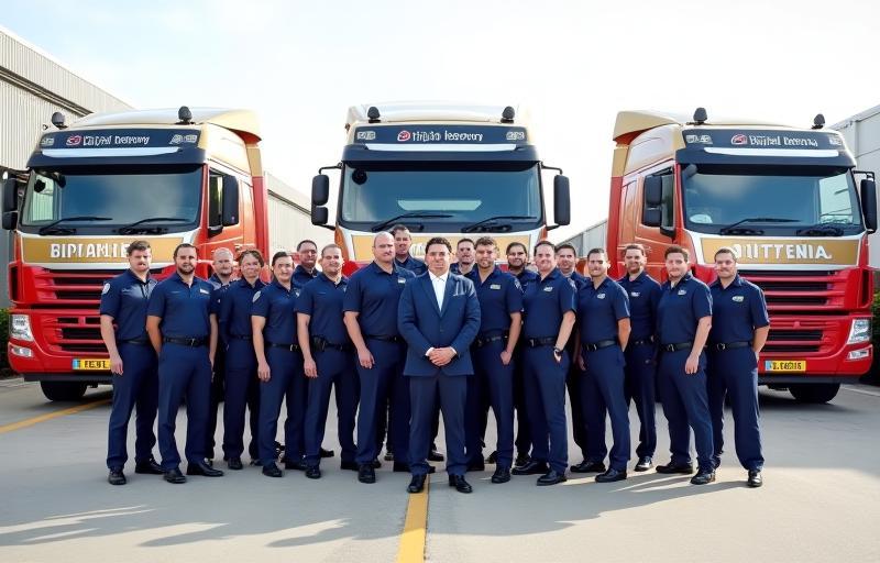 Britannia Recovery team and recovery fleet